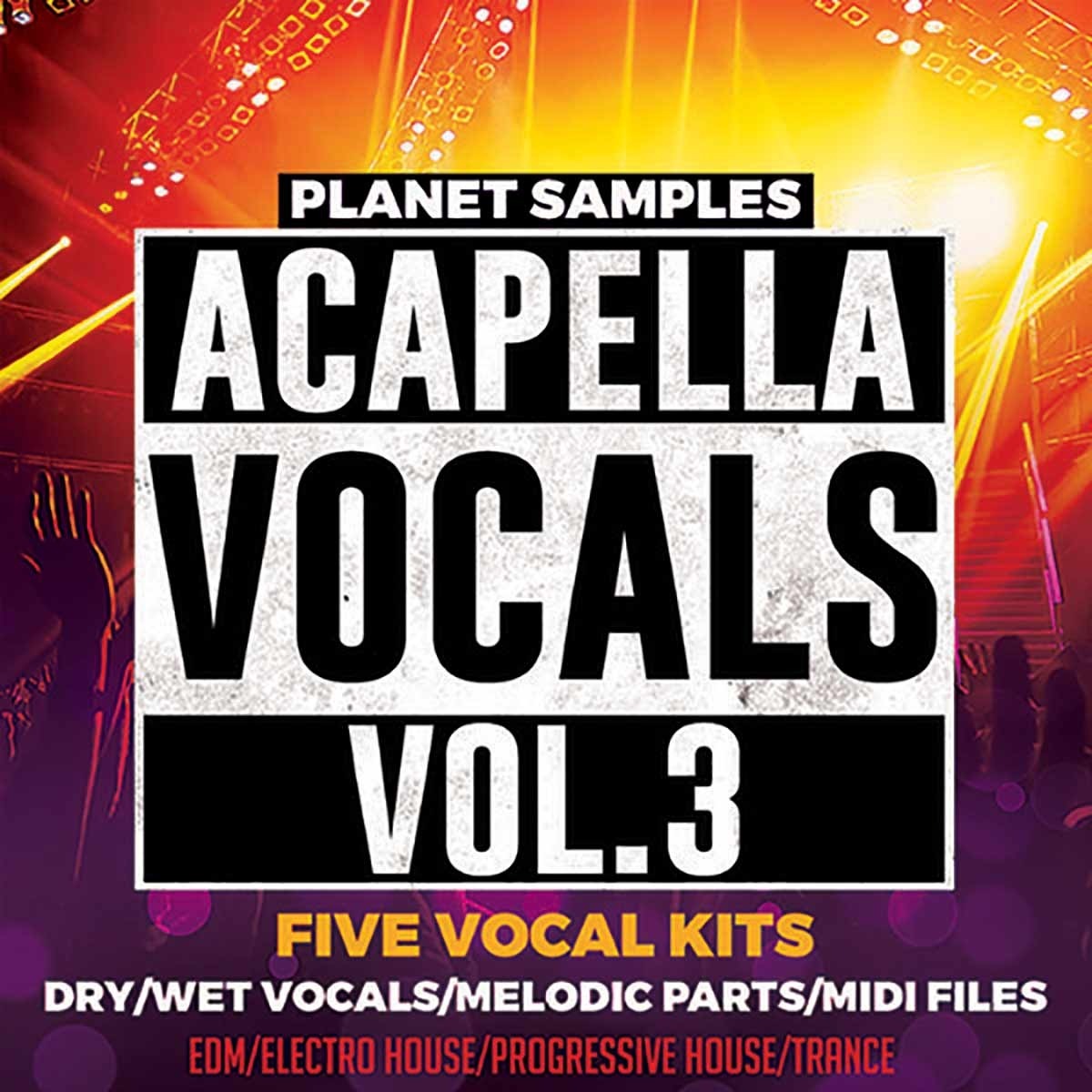 HighLife Samples - Planet Samples: Acapella Vocals Vol 3 Sample Packs Software GUI Artwork